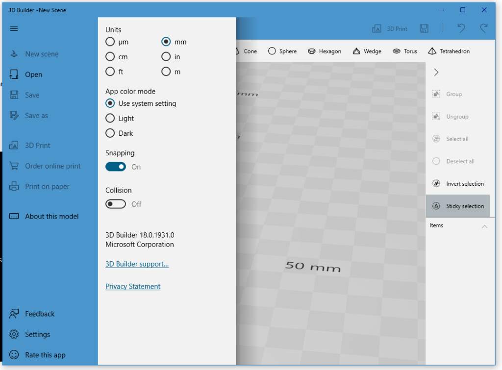 Go to the hamburger menu and follow Settings