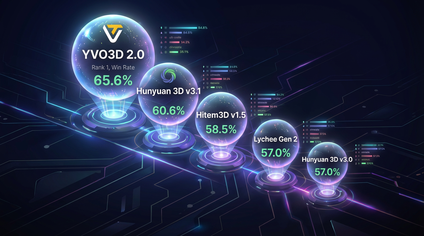 Top3D.ai leaderboard