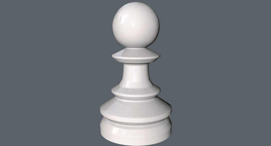 Шахматная Пешка 3.0 3D Модель $17 - .max .c4d .obj .fbx .3ds .ma - Free3D